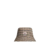 Moncler Checked Bucket Hat In Multi