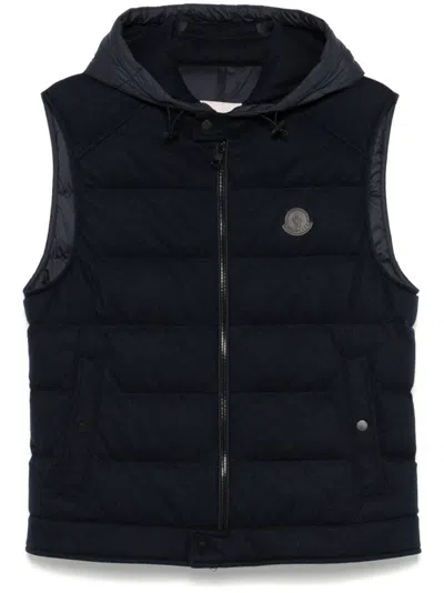 Moncler Rezila Gilet In Blue