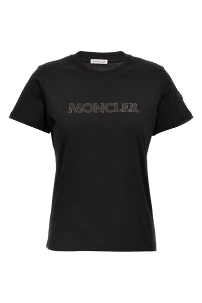 Moncler Rhinestone Logo T-shirt