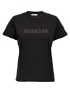 Moncler Biologic Cotton T-shirt With Embroidered Logo