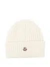 Moncler Tricot Hat Accessories In White