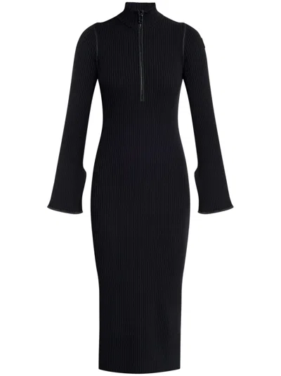 MONCLER RIBBED DRESS