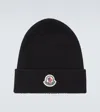 Moncler Ribbed-knit Wool Beanie