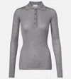 Moncler Long-sleeved Polo Shirt