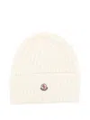 Moncler Tricot Hat Accessories In White