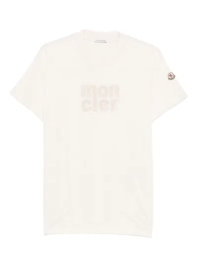 MONCLER MONCLER RIBBED SHORT SLEEVE TEE (XS)