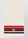 Moncler Ribbed Striped Wool Cashmere Scarf