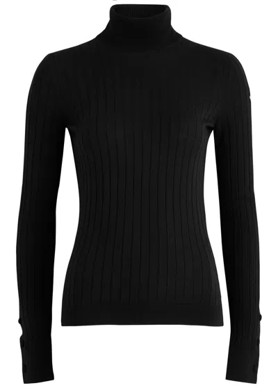 MONCLER MONCLER RIBBED WOOL-BLEND TOP