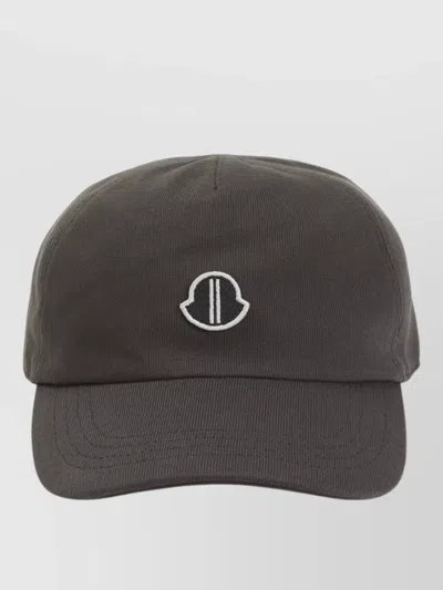 Moncler Rick Owens Baseball Hat Jersey Panelled Crown In Green