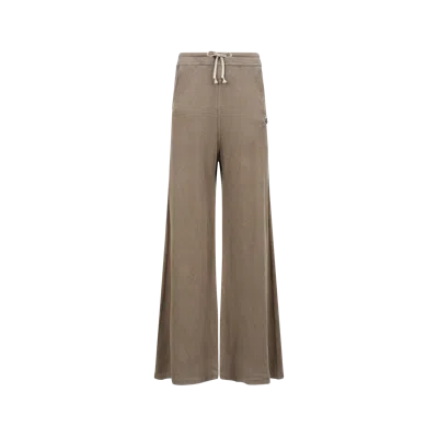 Moncler Trouseralon De Survêtement En Coton Belas + Rick Owens In Brown