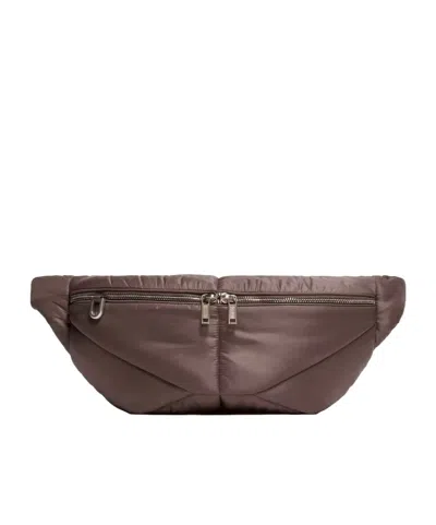 Moncler Rick Owens Bumbag Belt Bag In Brown