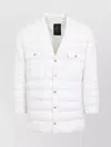 Moncler Rick Owens Outerwear Jacket Mu02d2f01 In White