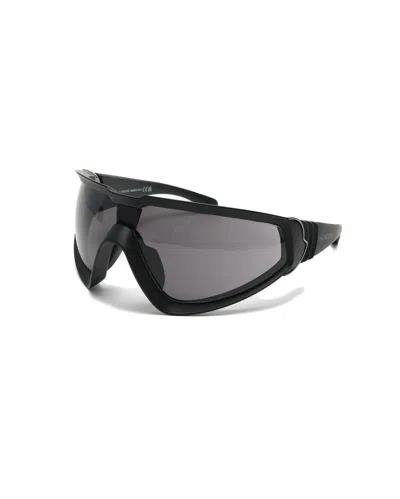 Pre-owned Moncler Rick Owens Wrapid Sunglasses In Black