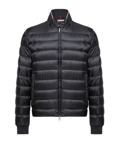 Moncler Rigel Short Down Jacket In Black