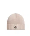 Moncler Rimless Cap In Nude