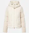 Moncler Ripaelle Down Jacket In Neutral