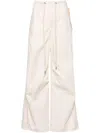 Moncler The Muppets Wide-leg Denims With Turned-up Hem Detail In 中性色