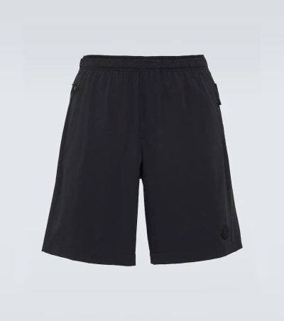 Moncler Ripstop Shorts In Black