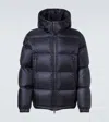 Moncler Rivau Down Jacket In Blue