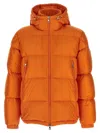 Moncler Rivau Down Jacket In Orange