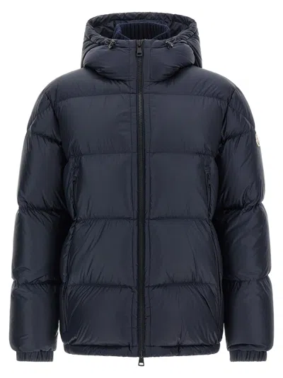 Moncler Rivau Puffer Jackets Blue