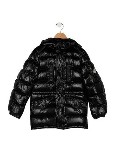 Pre-owned Moncler Babies' Riviere Giubbotto Down Jacket In Black