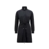 Moncler Robe Courte Zippée In Bleu