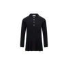 Moncler Robe Polo In Bleu