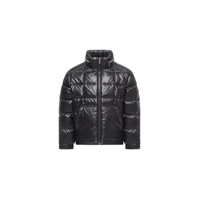 Moncler Kids' Rocco Square-quilted Down Jacket, Boys, Blue, Size: 8y In Black