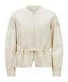 Moncler Rochecotte Broderie Anglaise-trimmed Jacket