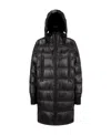 Moncler Grenoble Rochelairs Long Park 1 In Black