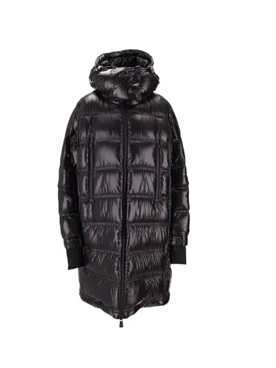 Moncler Rochelairs Long Parka In Black