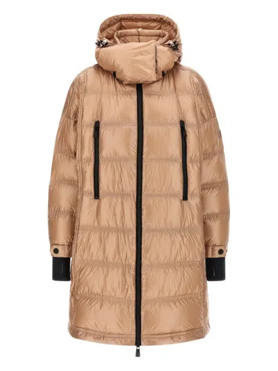 MONCLER ROCHELAIRS QUILTED HOODED COAT