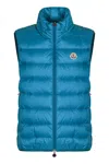 Moncler Rocoque Padded Bodywarmer In Blue