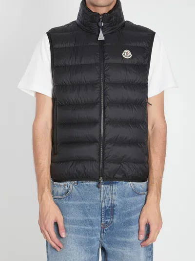 Moncler Rocoque Vest In Black