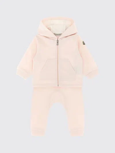 Moncler Babies' Romper Kids  In Pink
