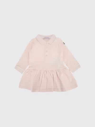 Moncler Babies'  Romper Kids In Pink
