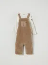 Moncler Romper  Kids Color Beige In Sand