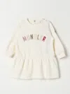 MONCLER ROMPER MONCLER KIDS COLOR YELLOW CREAM,417281090