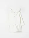 Moncler Romper  Kids Color Yellow Cream In Yellow Cream