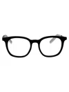 Moncler Ml5207 Two-tone Square-frame Glasses In 001