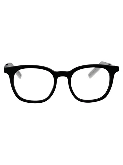Moncler Round Frame Glasses In 001