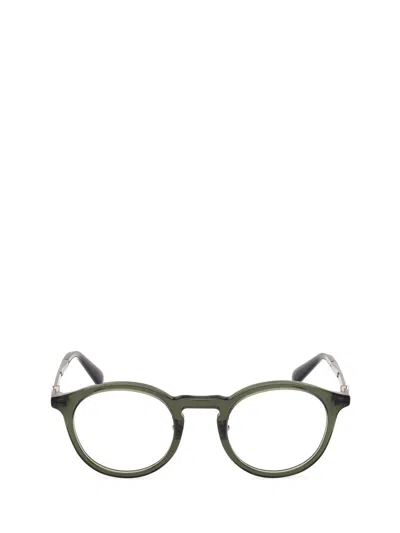 Moncler Round Frame Glasses In 096