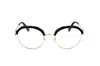 MONCLER ROUND FRAME GLASSES