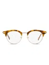 Moncler Round-frame Glasses In Brown