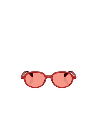 Moncler Round Frame Sunglasses