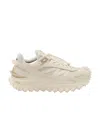 MONCLER TRAILGRIP SUEDE  LEATHER TRAINERS