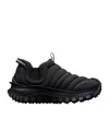 Moncler Trailgrip Après Down-filled Sneakers In Black