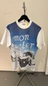 Moncler Printed T-shirt In Optical White
