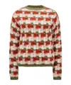 Moncler Round Neck Sweater In Multicolor